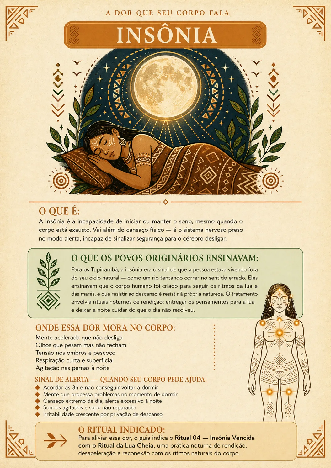 A dor que seu corpo fala — Insônia
